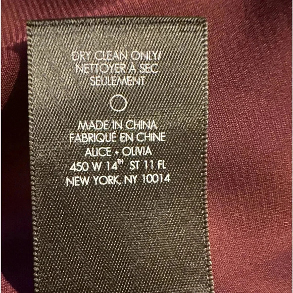 Alice + Olivia Bess Ombre Velvet Sleeveless Slip Dress size 10 - Picture 13 of 14